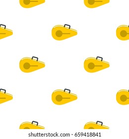 Tennis bag pattern seamless flat style for web vector illustration