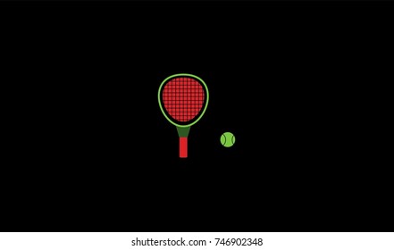 Tennis and ball