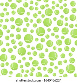 Tennis ball background vector illustration.