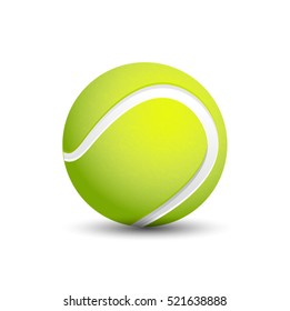 Tennis ball championship or tournament vector design.