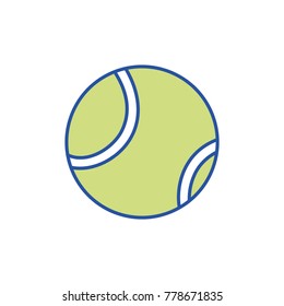 Tennis ball design