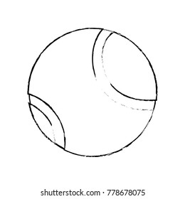 Tennis ball design