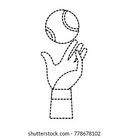 Tennis ball design