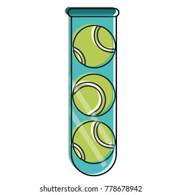 Tennis ball design