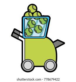 Tennis ball design