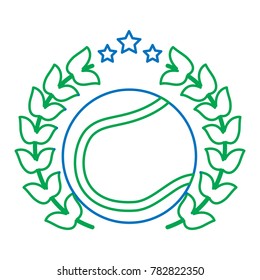 tennis ball emblem image