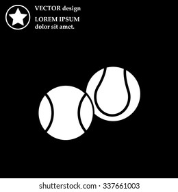 Tennis Ball Icon