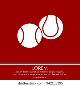 Tennis Ball Icon