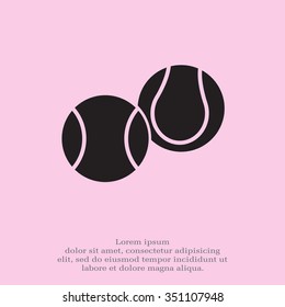 Tennis Ball Icon