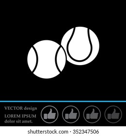 Tennis Ball Icon