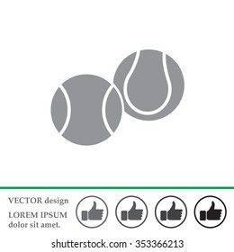 Tennis Ball Icon