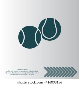 Tennis Ball Icon