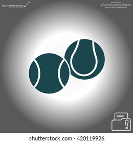 Tennis Ball Icon