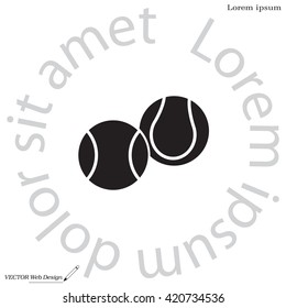 Tennis Ball Icon