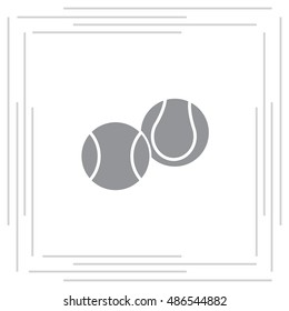 Tennis Ball Icon