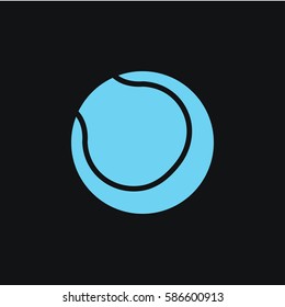 tennis ball icon