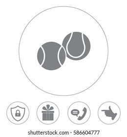 Tennis Ball Icon