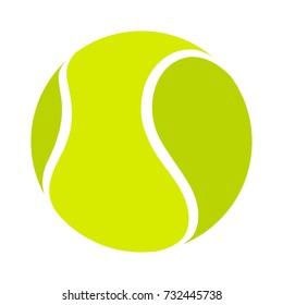 tennis ball icon - Shutterstock ID 732445738