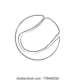 tennis ball icon