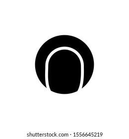 tennis ball icon design vector template