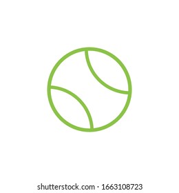 Tennis Ball Icon for Graphic Design Projects