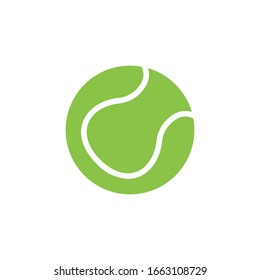Icono de la pelota de tenis para proyectos de diseño gráfico