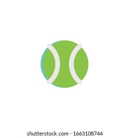 Tennis Ball Icon for Graphic Design Projects