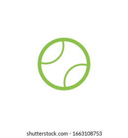 Tennis Ball Icon for Graphic Design Projects