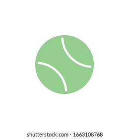 Tennis Ball Vector Illustration Stock Vector (Royalty Free) 630823223