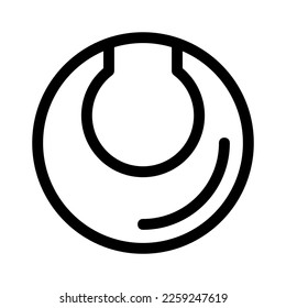 tennis ball icon or logo isolated sign symbol vector illustration - high quality black style vector icons