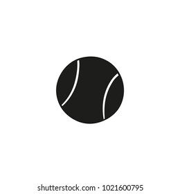 tennis ball icon. sign design