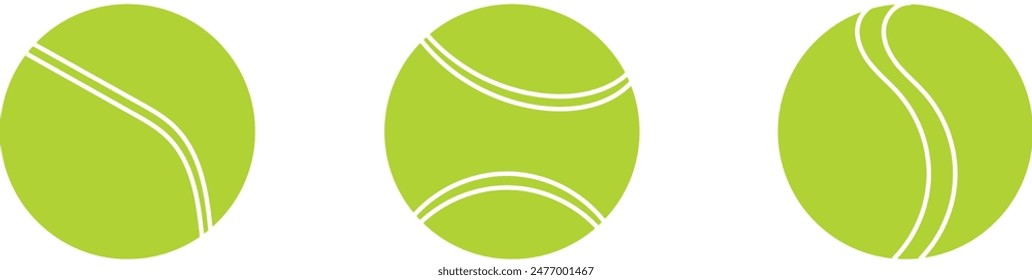 Tennis ball icon in trendy flat style isolated on background. tennis ball icon page symbol for your web site design tennis ball icon logo, app, UI. tennis ball icon Vector