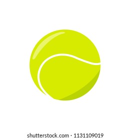 tennis ball icon vector