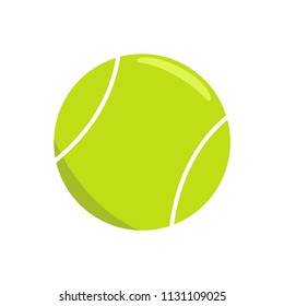 tennis ball icon vector