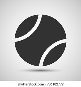 Tennis ball icon - Vector
