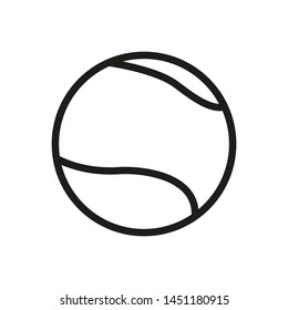 tennis ball icon vector design template game