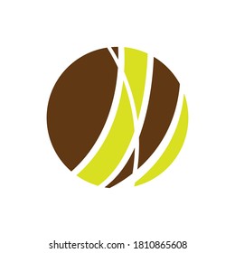 Tennis ball icon vector design illustration