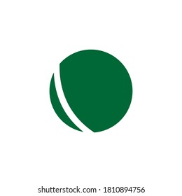 Ilustración del vector de icono de bola de tenis