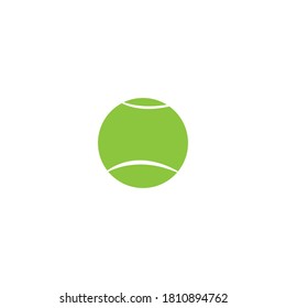 Tennis ball icon vector design illustration