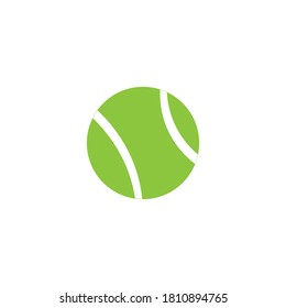 Tennis ball icon vector design illustration