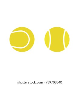 Tennis Ball Icon Vector Illustration Stock Vector (Royalty Free ...