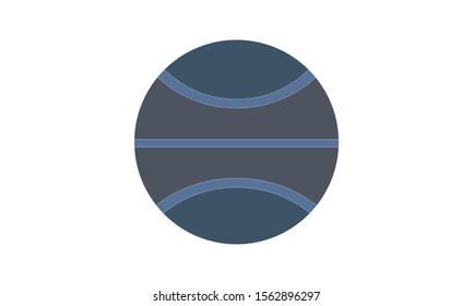 Tennis ball icon vector image. Can be used for web and mobile apps.