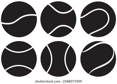 Tennis ball. Icon .Tennis ball icon vector logo design flat style. Tennis Ball icon vector. Vector illustration eps 10