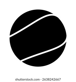 Tennis ball. Tennis ball icon vector logo design flat style. Tennis Ball icon vector design template Vector illustration.