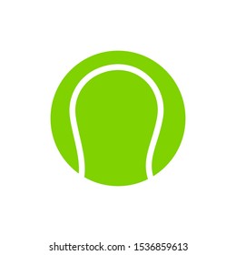 Tennis ball icon vector symbol illustration EPS 10