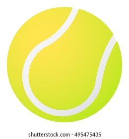 Tennis ball illustrations