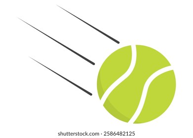 Tennis ball logo. Isolated tennis ball on white background. Ball set. Set of yellow, green and black volume tennis balls on transparent background. EPS 10.