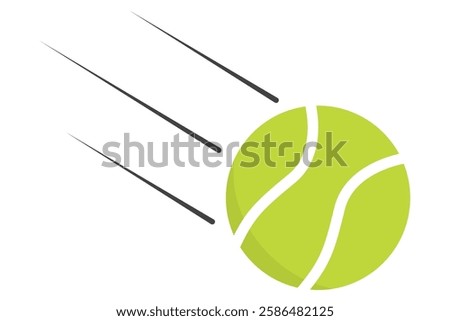 Tennis ball logo. Isolated tennis ball on white background. Ball set. Set of yellow, green and black volume tennis balls on transparent background. EPS 10.