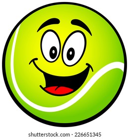 Tennis Ball Mascot