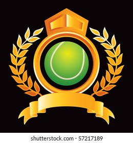 tennis ball orange royal display